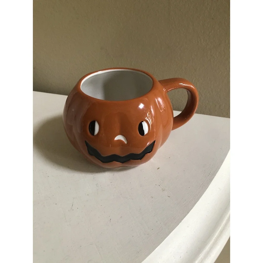 HALLOWEEN STONEWARE MINI PUMPKIN FIGURAL MUG - HYDE & EEK BOUTIQUE - TARGET